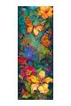 Алмазная мозаика без подрамника «Бабочки» 100x35 см, 50 цветов
