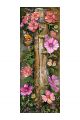 Алмазная мозаика без подрамника «Бабочки» 150x50 см