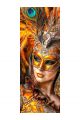 Алмазная мозаика без подрамника «Маски Венеции» 70x24 см, 36 цветов