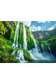Алмазная мозаика без подрамника «Водопад» 40x30 см