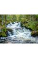 Алмазная мозаика без подрамника «Водопад» 90x70 см