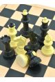 Шахматы «Обиходные» фигурки средневековье пластиковые