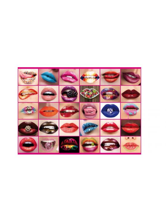 Пазл «Красивые губы» 1000 элементов