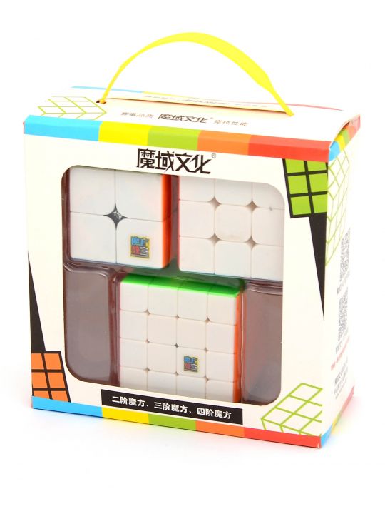 Подарочный набор кубиков Рубика «MoYu 2 + 3 + 4 set» 