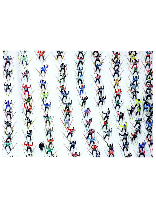 Пазл «Лыжники» 1000 элементов