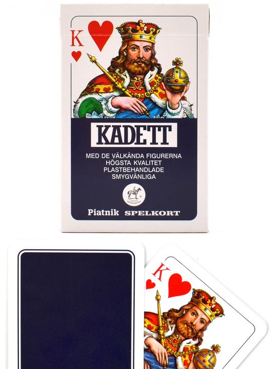 Карты игральные «Kadett» синие Piatnik