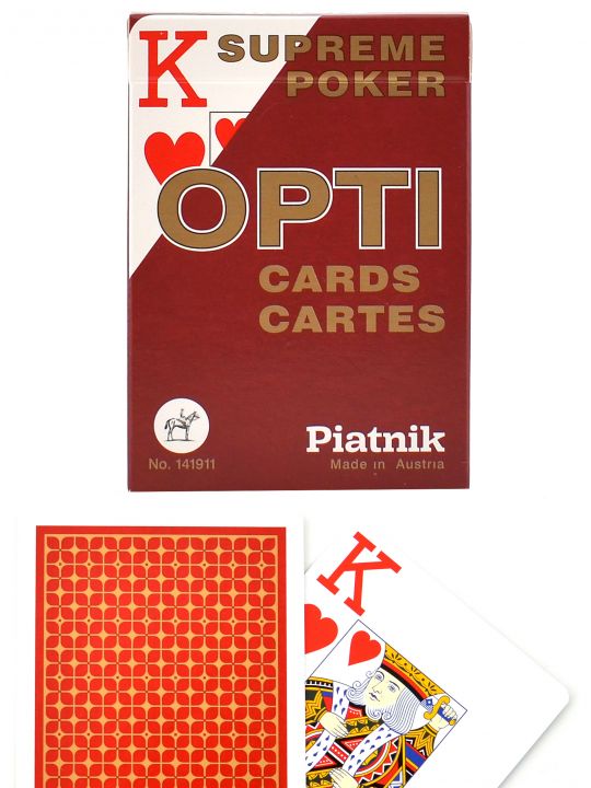 Карты покерные «Opti» Piatnik увеличенный индекс 