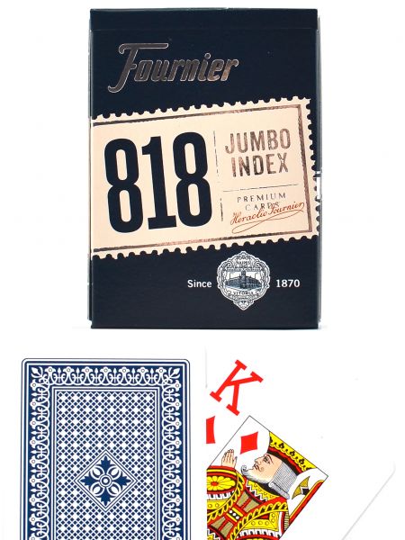 Карты покерные «818» Fournier увеличенный индекс 