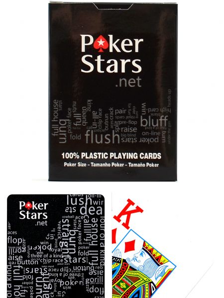 Карты «Poker stars» чёрные