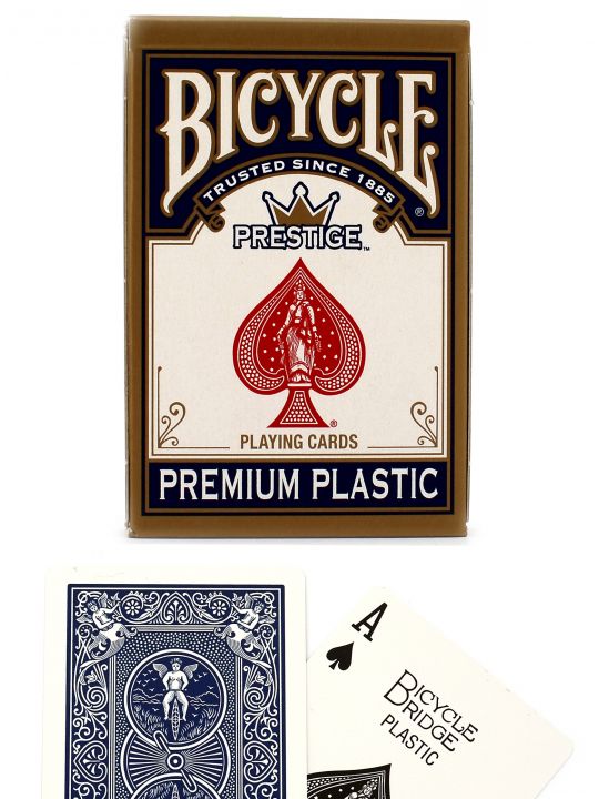 Карты игральные «Bicycle Prestige Premium» синие