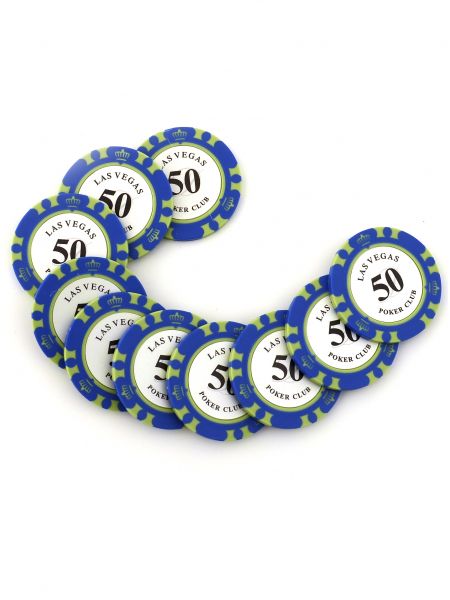Фишки для покера «Las Vegas club» номинал 50