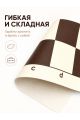 Шахматная доска «Виниловая» коричнево-белая 51x51 см