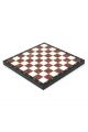 Шахматная доска «Классическая» каменная тёмно-бордовая 38х38 см