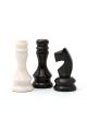 Шахматы каменные «Классические» доска с ножками 38x38 см