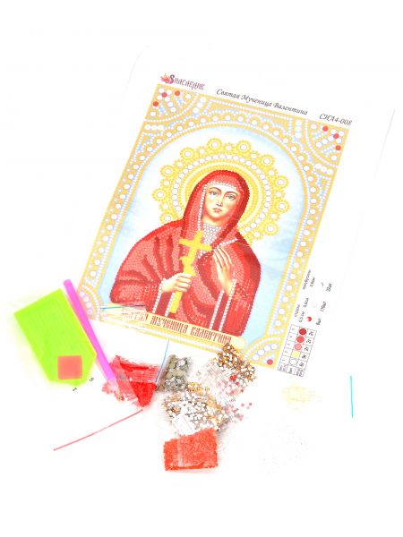 Алмазная мозаика «Святая мученица Валентина Кесарийская» икона
