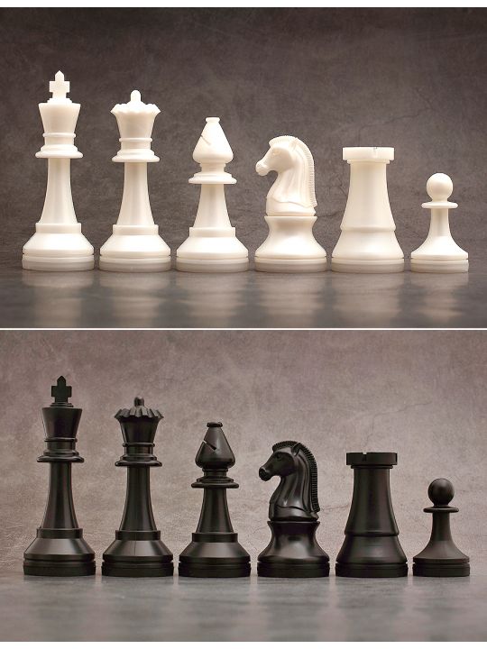 Шахматные фигуры «Владимирские» пластик, высота короля 105 мм