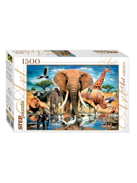 Пазл «В мире животных» 1500 элементов